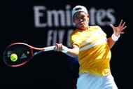 Baez beat Dominic Thiem in a marathon quarterfinal encounter.